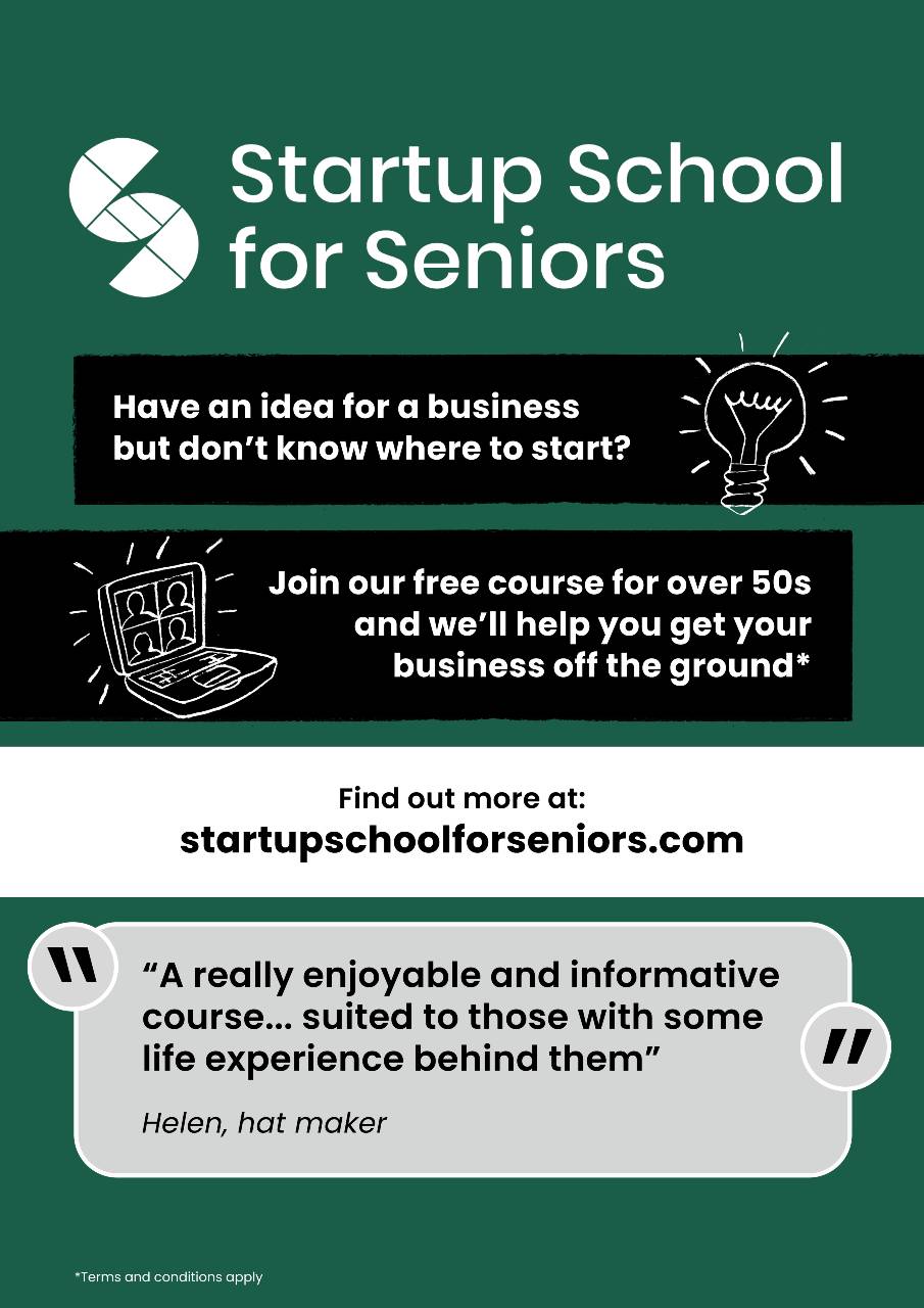 FREE Start up Course for over 50s