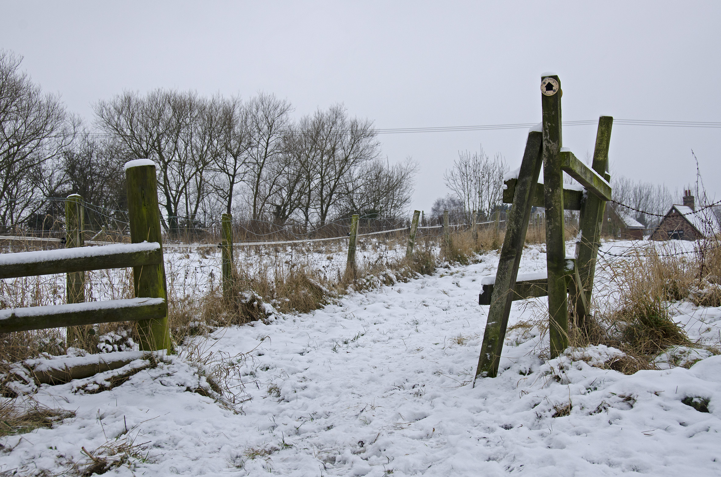Track between Silsoe and Gravenhurst