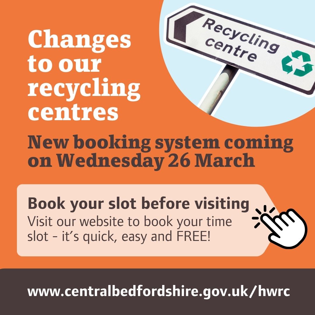 Booking required at Waste Recycling Centres